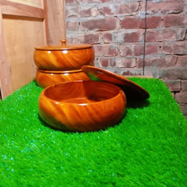 Wooden Roti Serving